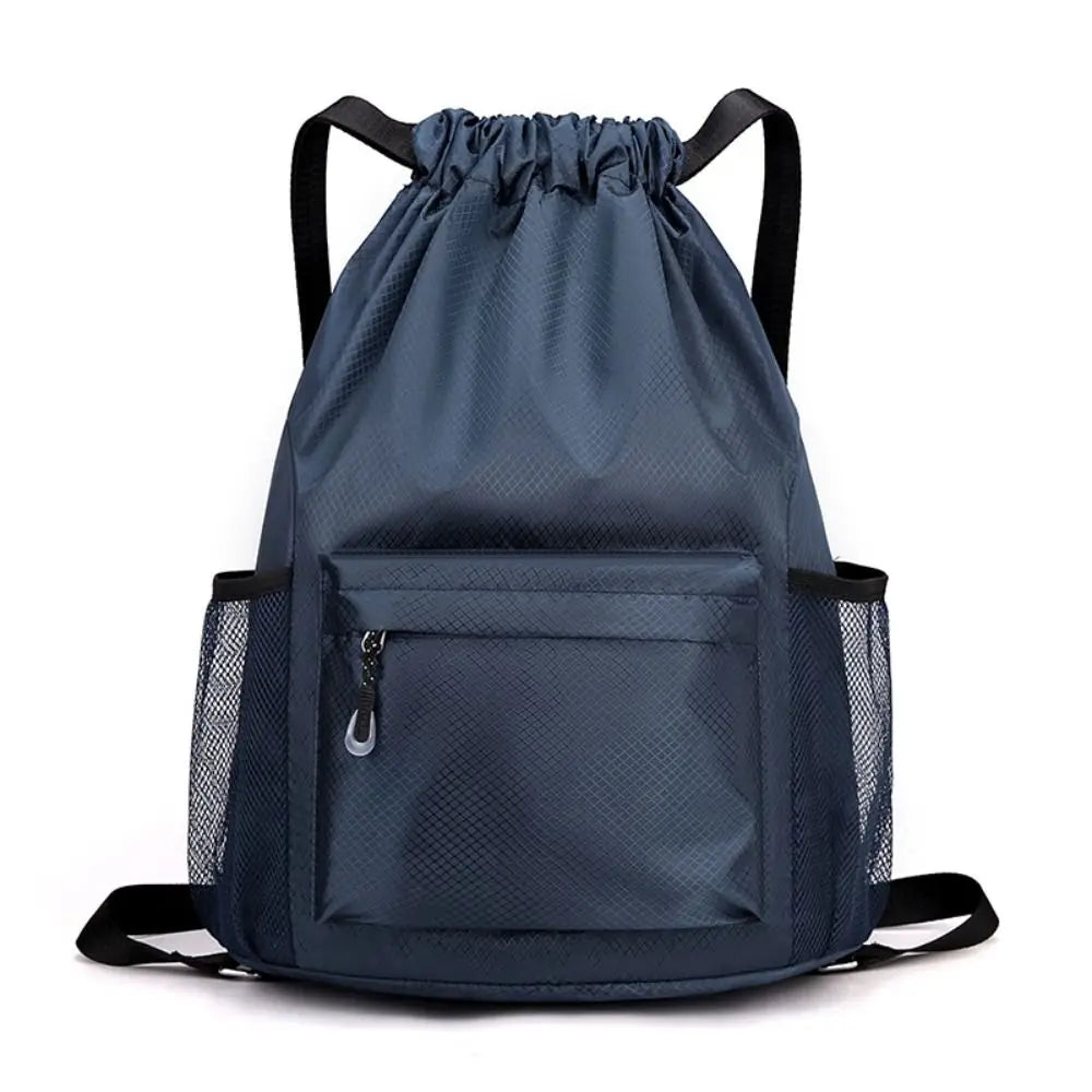 Outdoor Double Shoulder Waterproof Rucksack With Drawstring