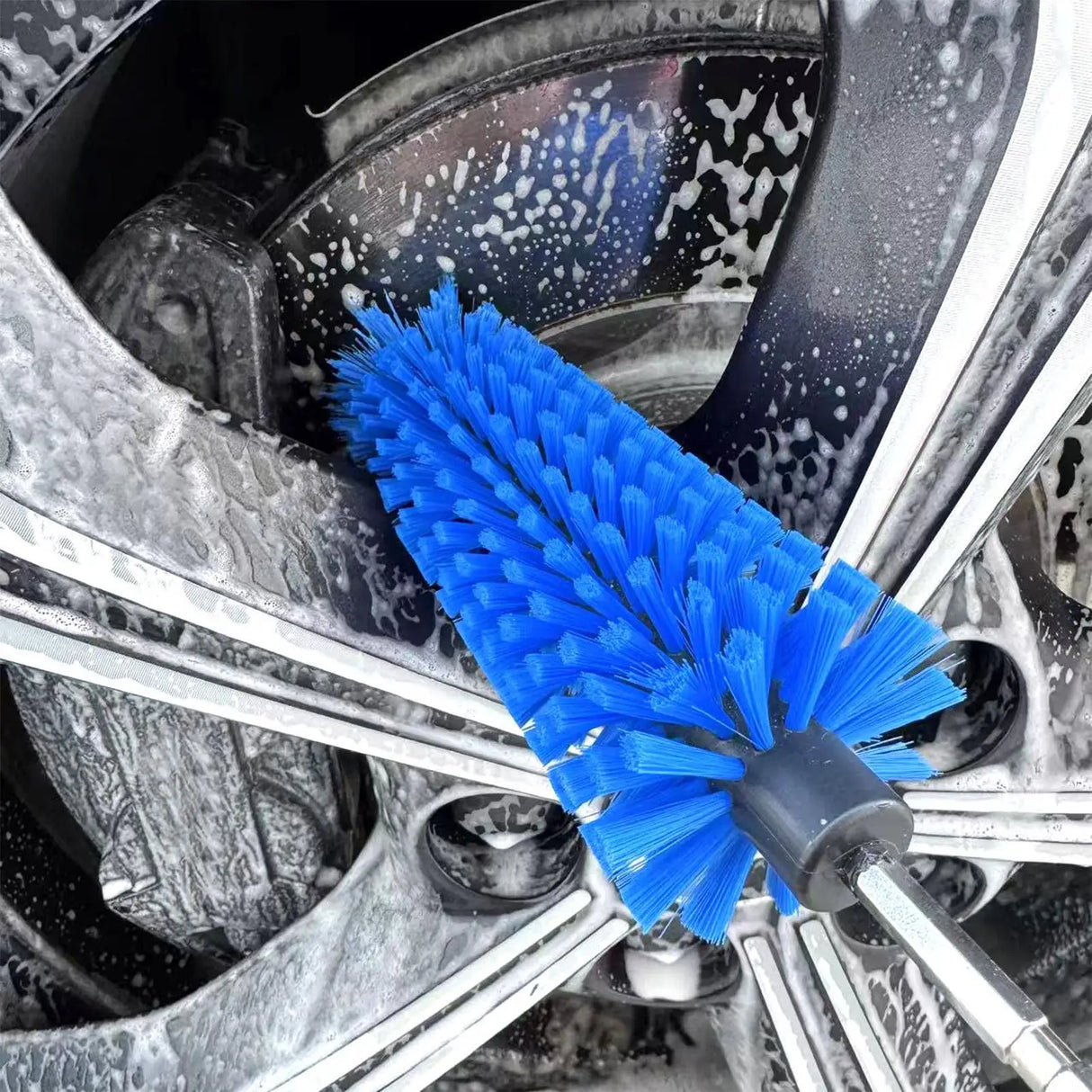 High-Density Soft Brush for Auto Rim Detailing