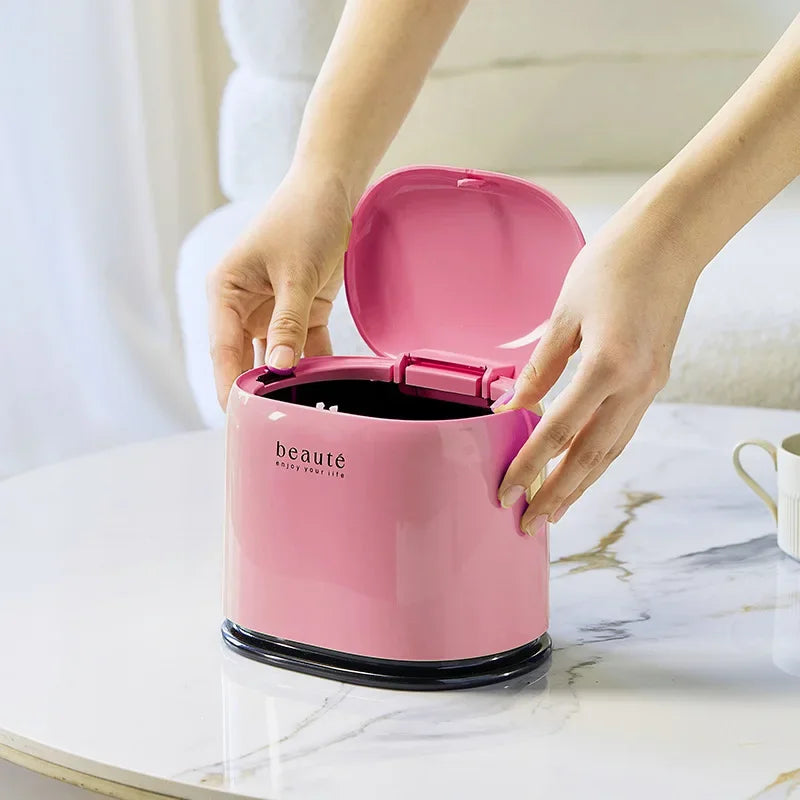 Dopamine Desktop Or Counter top Trash Bin