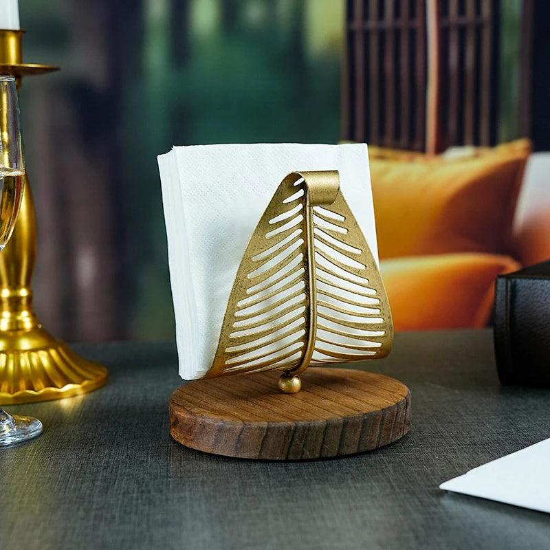 Wrought Iron Antique Style Napkin Holder