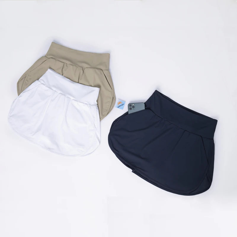 WISRUNING Skort For Badminton Or Tennis