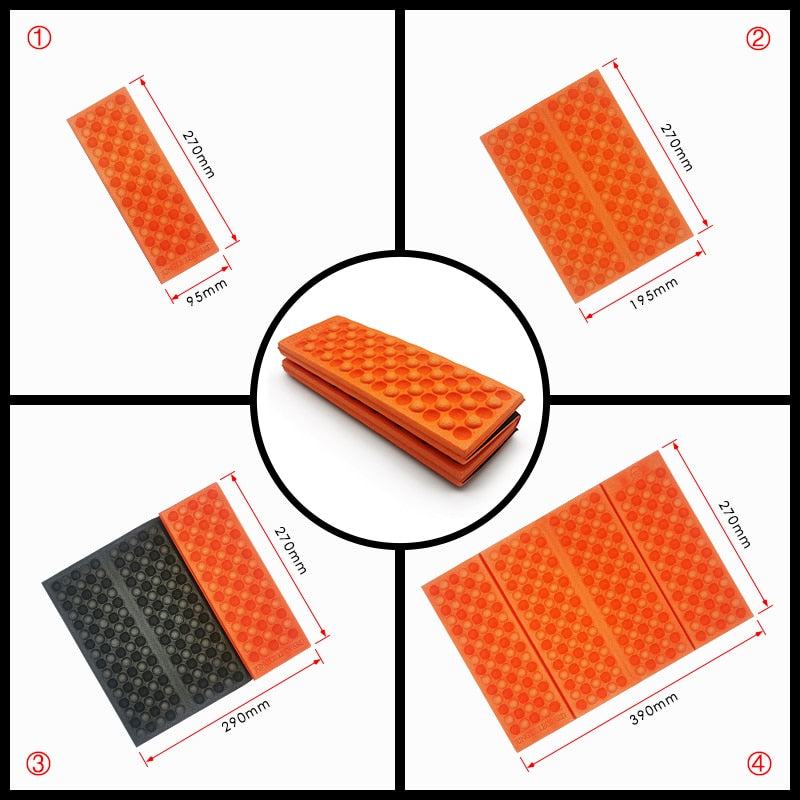 Foldable waterproof outdoor camping mat/chair.