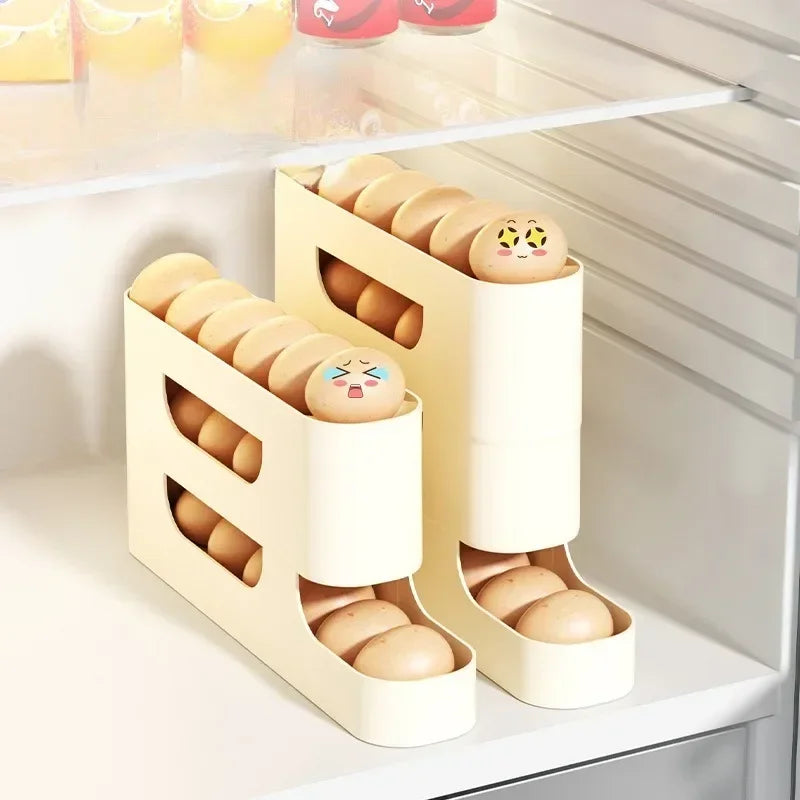 4 Layer Automatic Slide Egg Storage Box