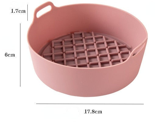 Silicone Reusable Air Fryer basket.