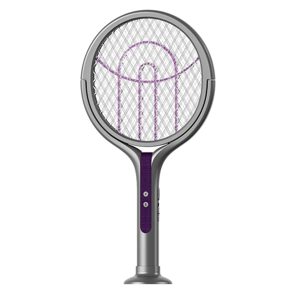 Rechargeable Long Or Short Electric 2 in 1 Fly And Mosquito Zapper With Rotating Head