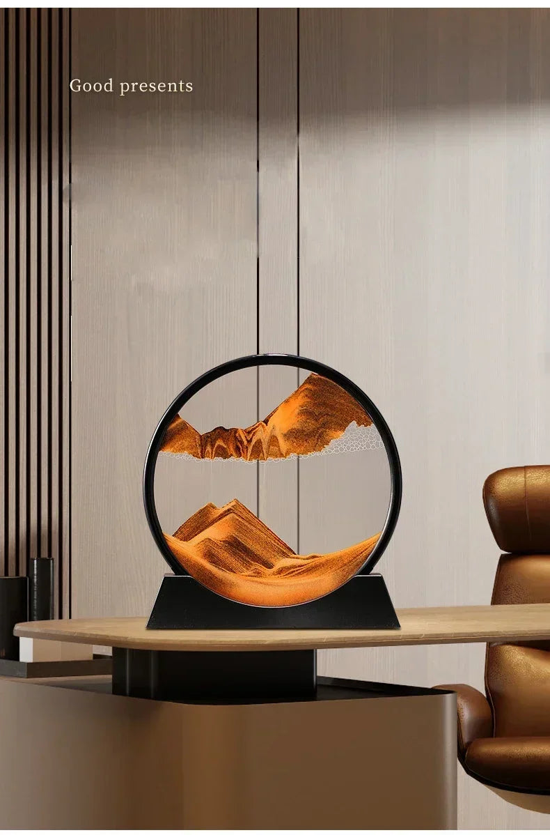 3D Dynamic Liquid Flowing Sand Art Frame