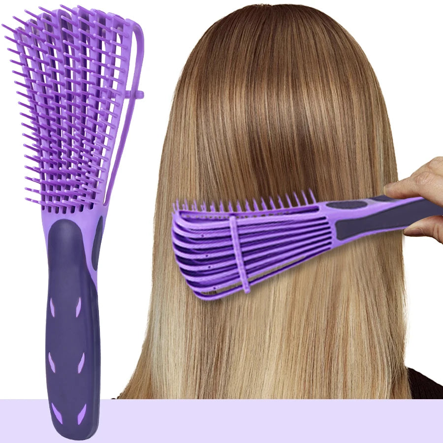 1Pcs Anti-Static Scalp Massage Detangling Brush
