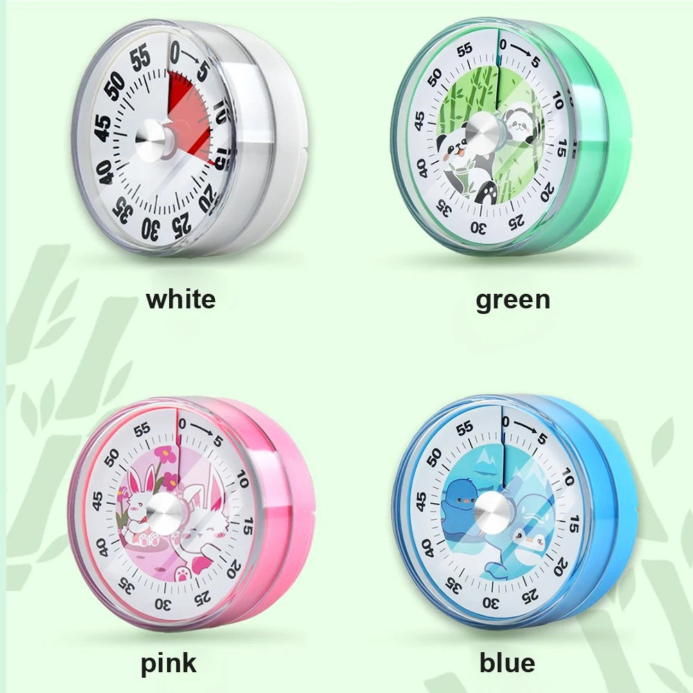 60 Minute Magnetic Clock Timer With Alarm