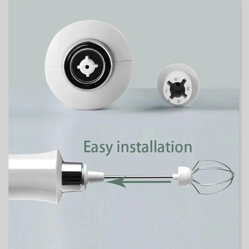 3 In 1 High Speed USB Rechargeable Milk Frother
