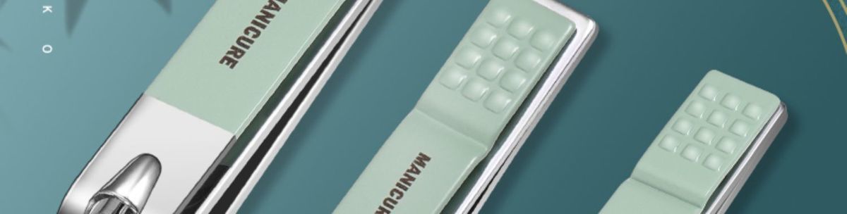 12 or 16 pcs Stainless Steel Manicure/Pedicure Set with Leather case.