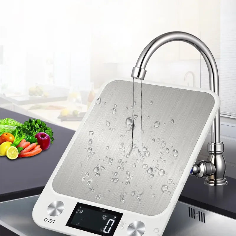 15Kg/1g Electronic Digital Stainless Steel Kitchen Scales