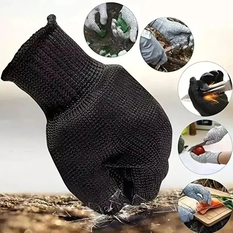 1 Pair Stainless Steel Protective Gloves