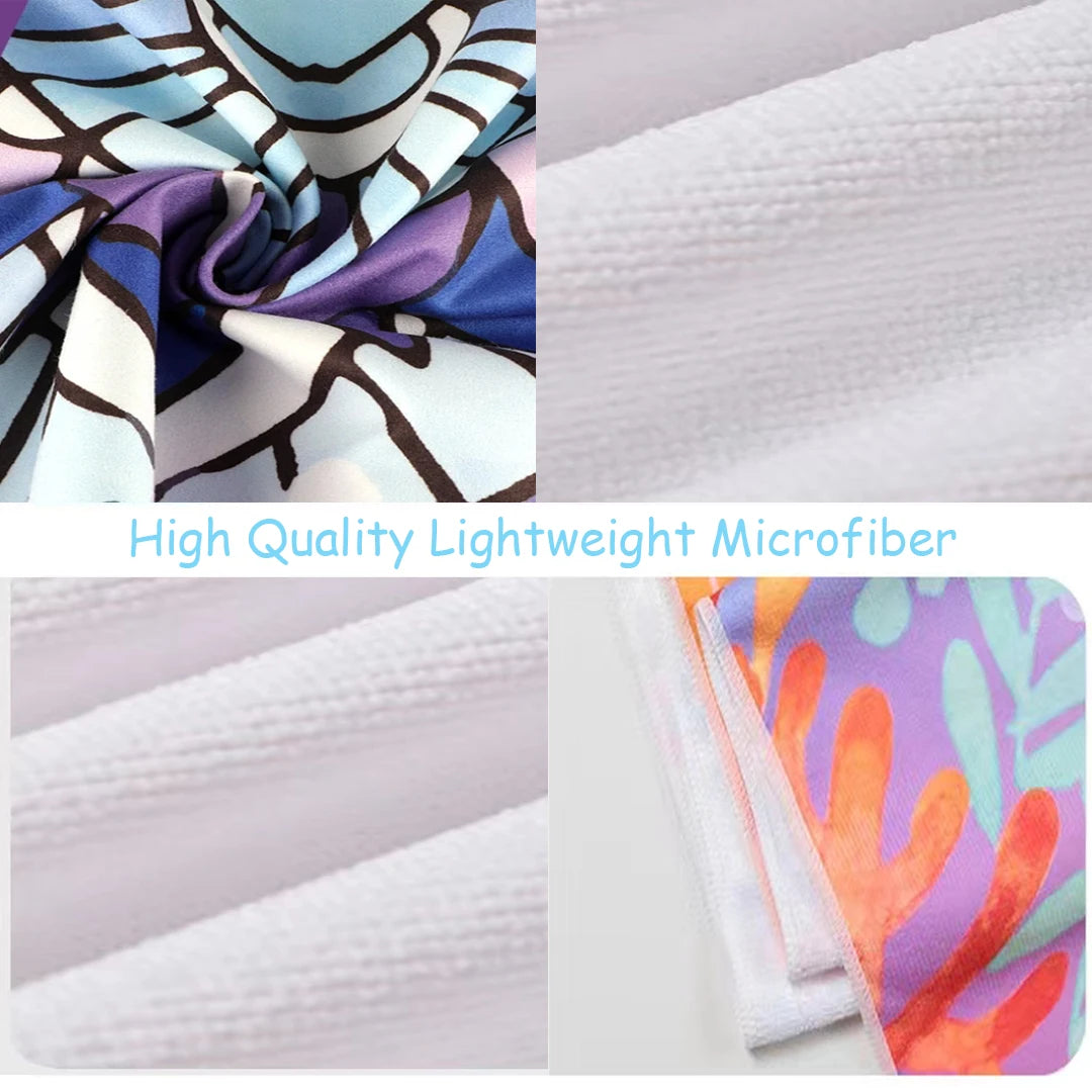 Microfiber Beach Towels For Quick-Drying