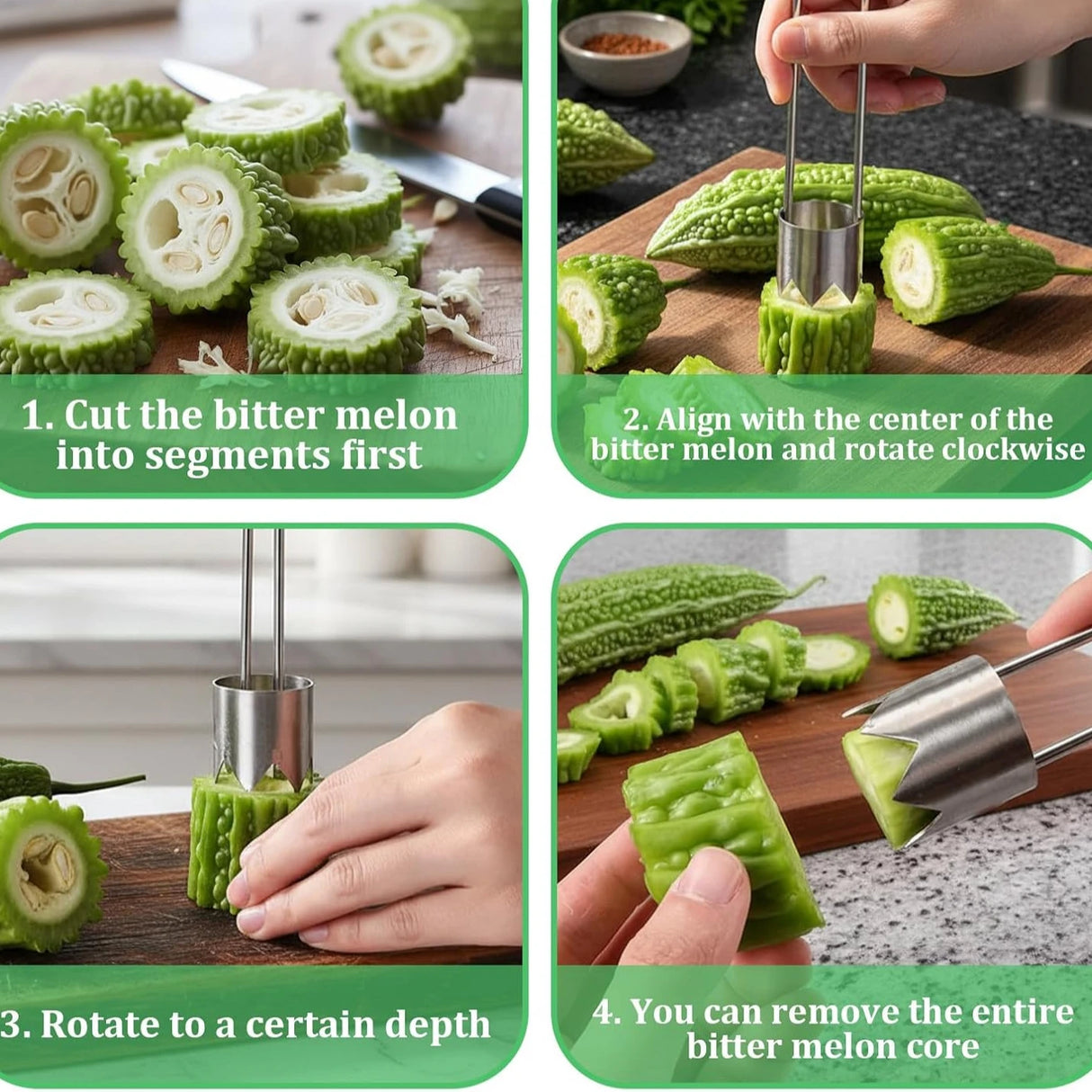 T-Shaped Stainless Steel Corer For Fruit Or Vegetables