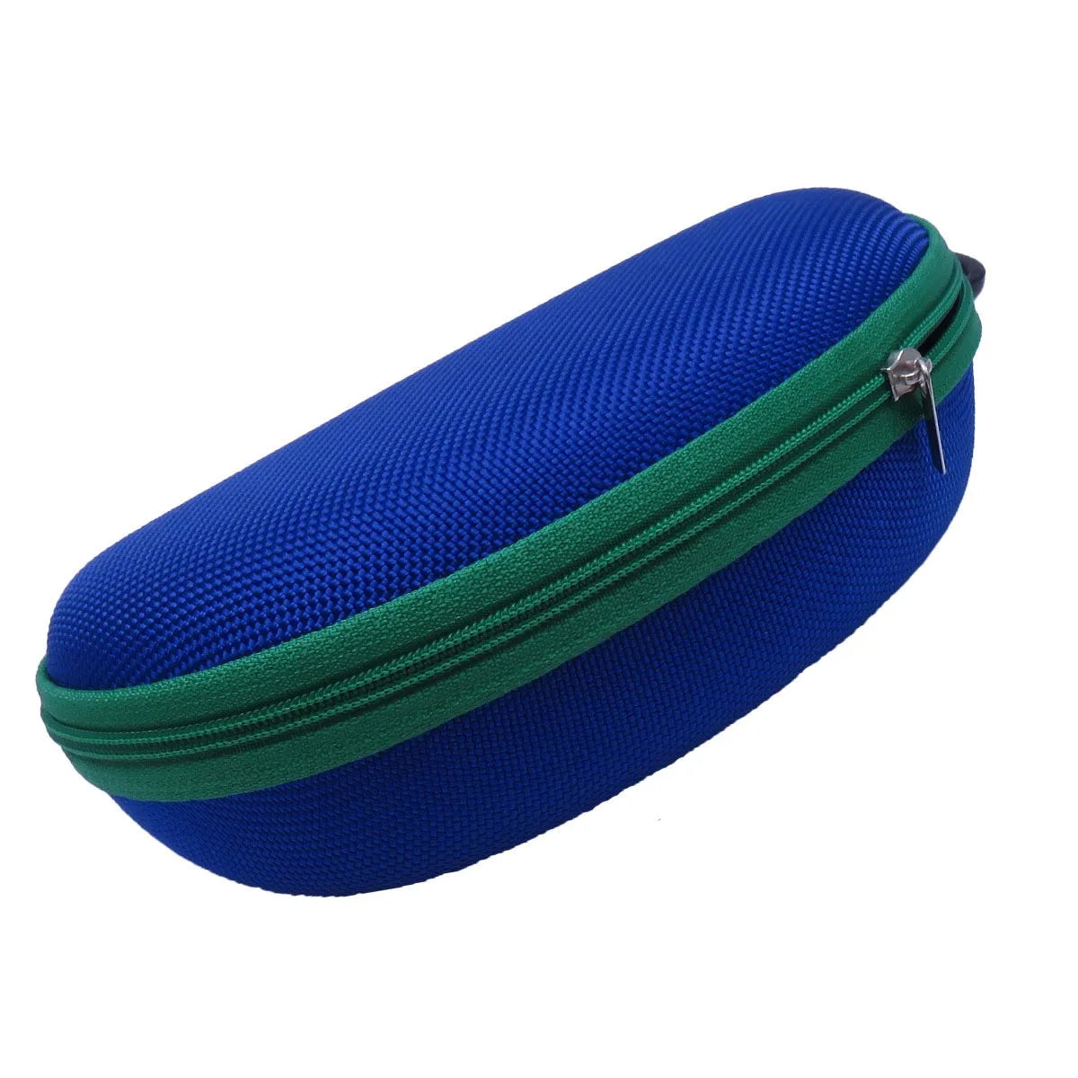 KLASSNUM Hard Eyeglass Protector Case With Zipper And Carabiner Hook