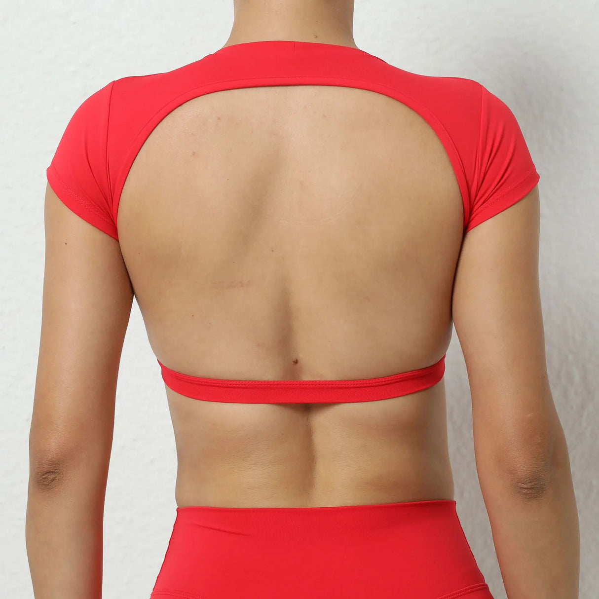 Hearuisavy Sports Backless, Breathable Yoga Shirt