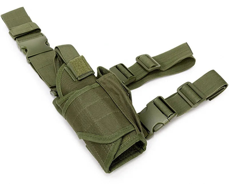 Universal Tactical Right Hand Leg Gun Holster For Airsoft Glock, Beretta Handgun