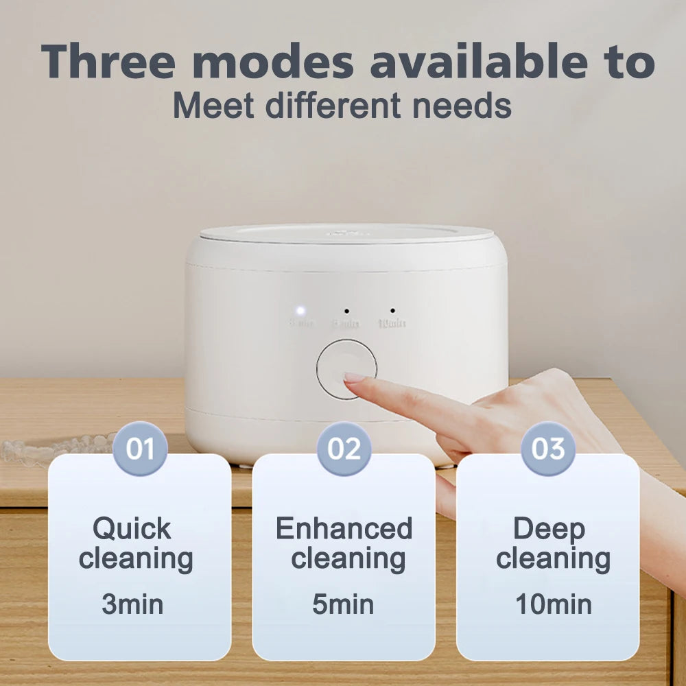 15W Ultrasonic Cleaner for Dentures Or Jewelry