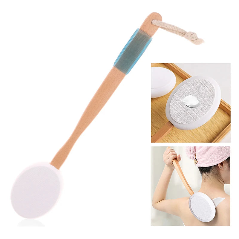 Silicone Long Handle Multi-Function Lotion Applicator