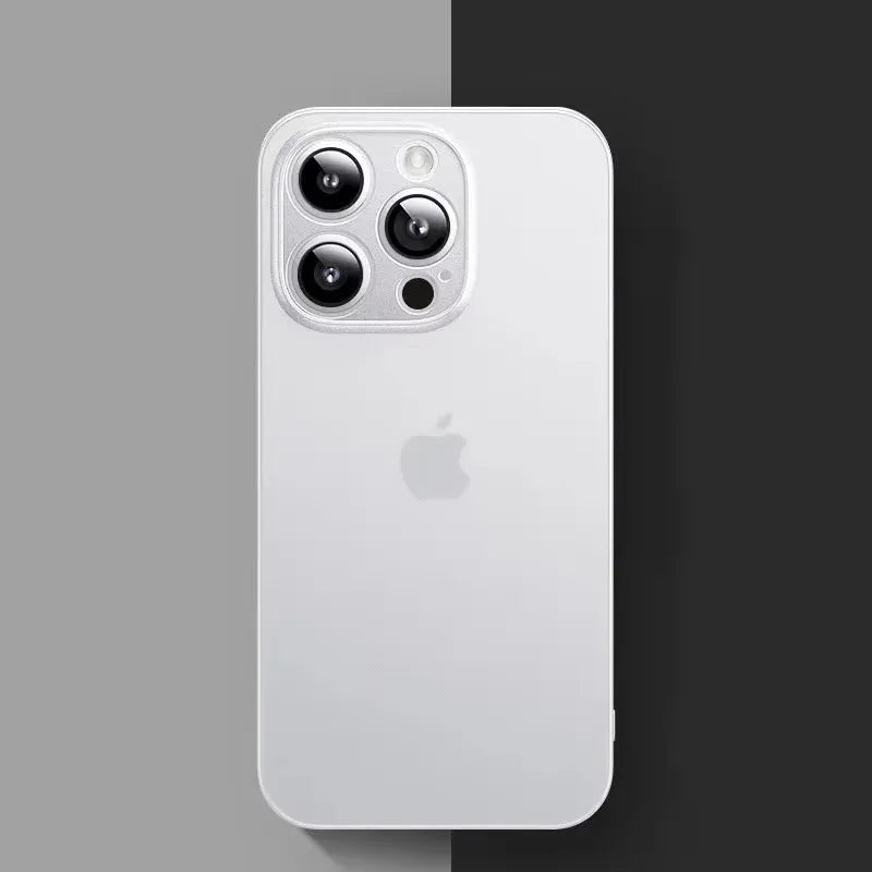 0.3mm Matte PP Hard Ultra Slim Phone Case For iPhone 17 16 15 14 Pro Max 16 Plus