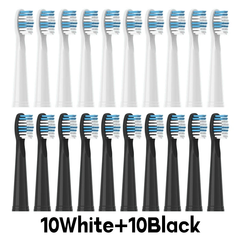 Replacement Brush Heads for Seago Electric Toothbrushes E1-9/SG2303/SG575