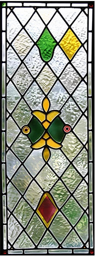 Electrostatic Vintage Stained Glass Window Sticker