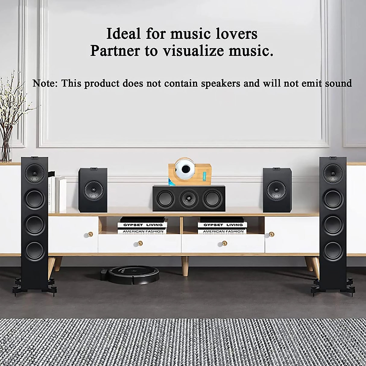 Ferrofluid Music Rhythm Light With Magnetic Fluid That Changes with Sound