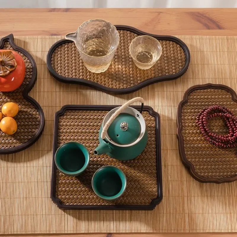 Imitation Bamboo Tea Tray
