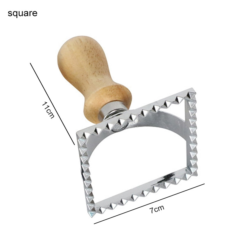 Stainless Steel Embossed Cutting Tool. Great For Making Fancy Edges or Cutting Dough for Dumplings.