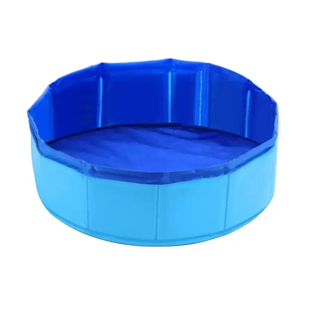 Foldable Pet Pool With Toys