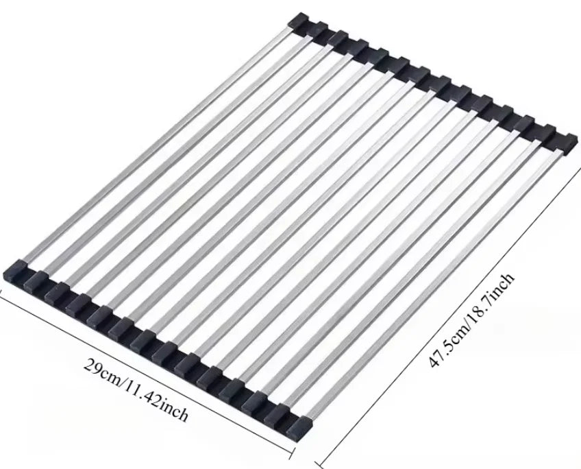 Stainless Steel Dish Drain Rack Or Vegetable Strainer Rack