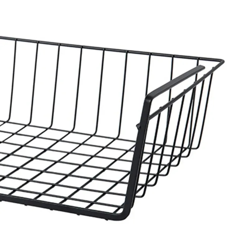 Multifunctional Iron bottom hanging Storage basket