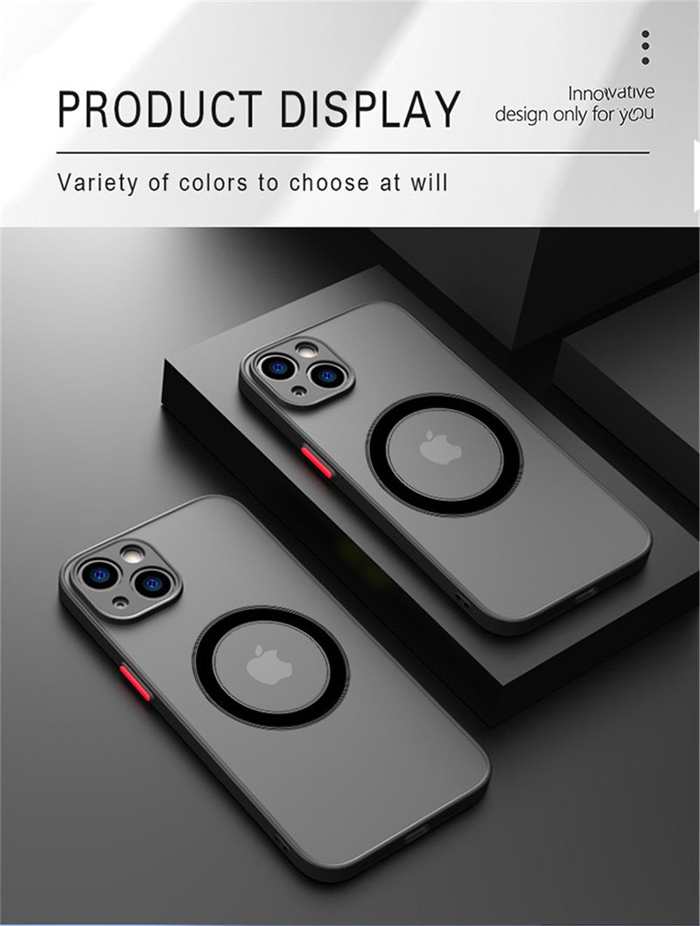 Luxury Magnetic For Magsafe Wireless Charge Phone Case For iPhone 13 14 12 11 Pro Max Mini X XR XS 14Plus Shockproof Armor Cover