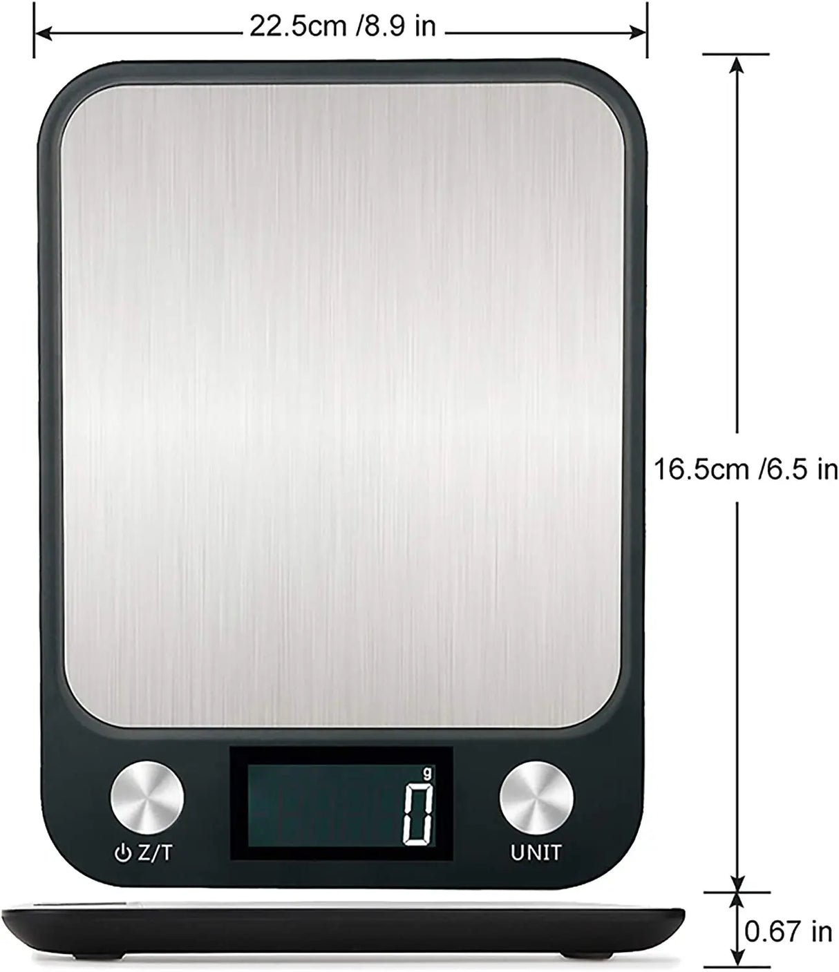 15Kg/1g Electronic Digital Stainless Steel Kitchen Scales