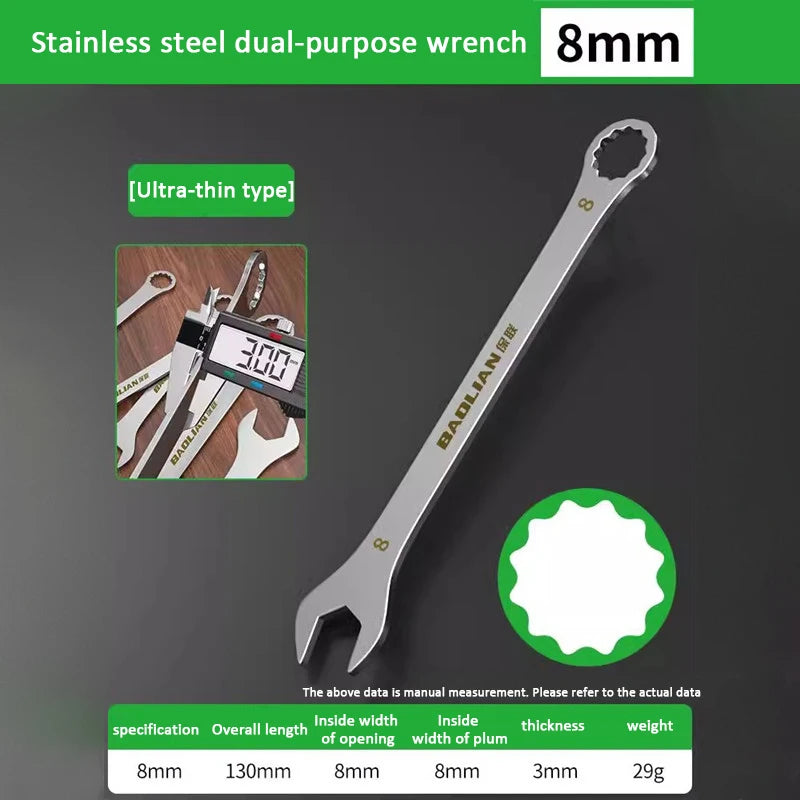 5-32MM Ultra-thin Universal Open End Wrenches