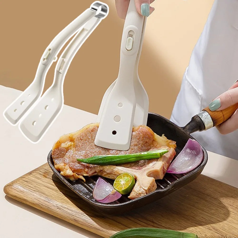 2 in 1 Silicone Shovel Clip Kitchen Spatula