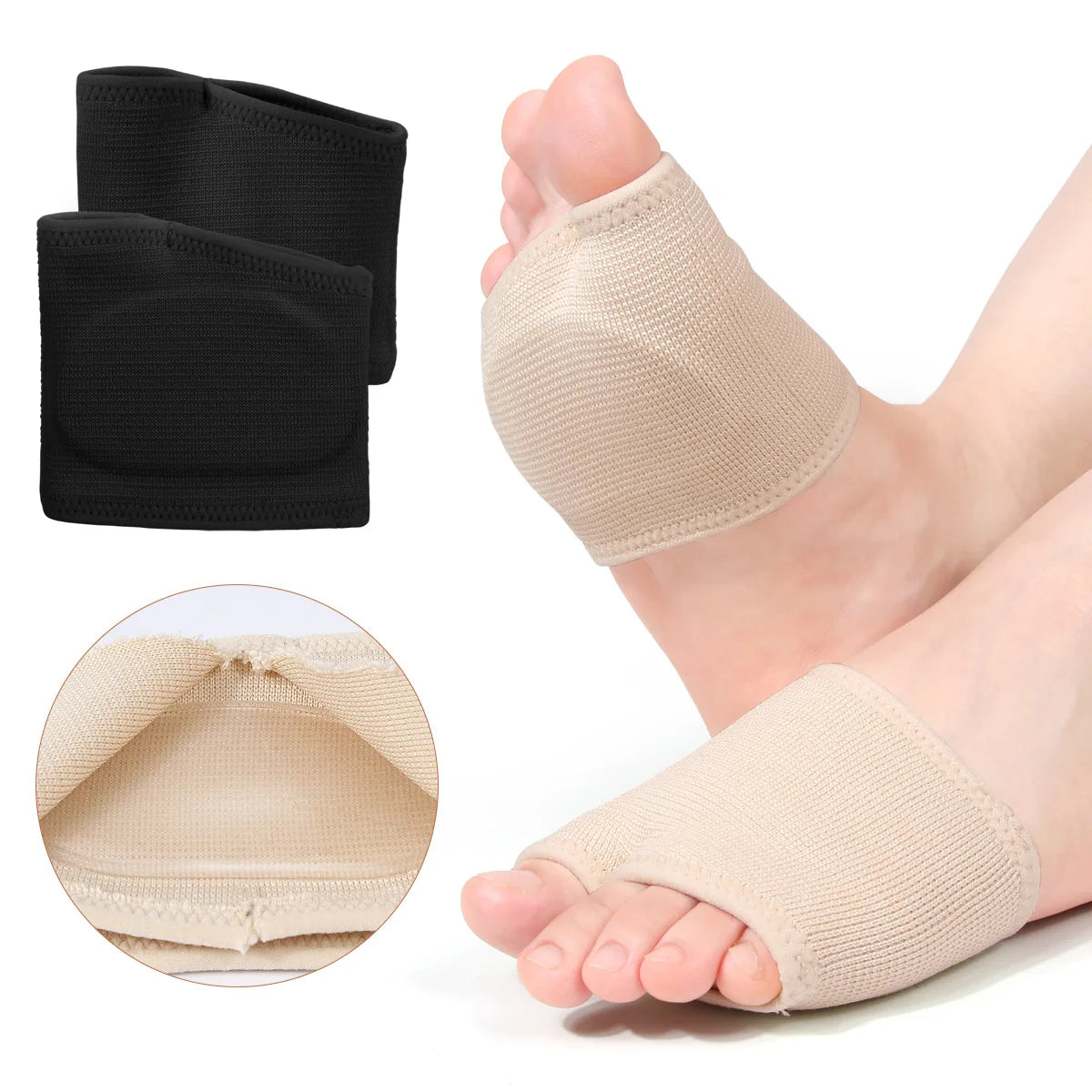 Silicone Forefoot Cushion Pads