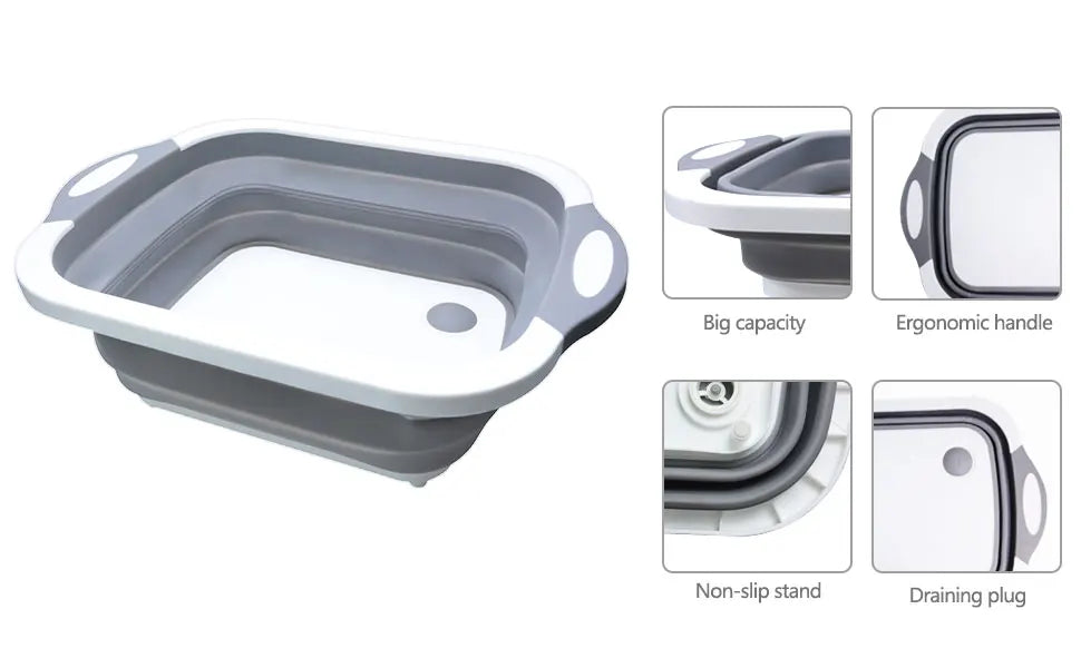 Plastic Folding Wash Basin
