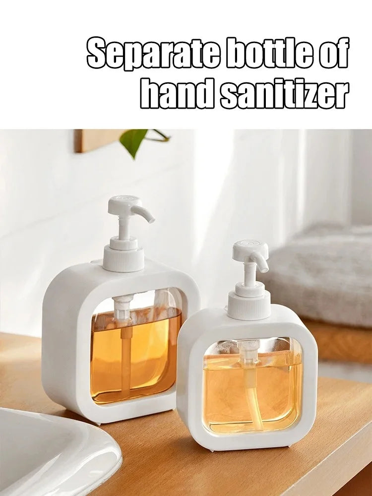 300 Or500ML Transparent Soap Dispenser Bottle