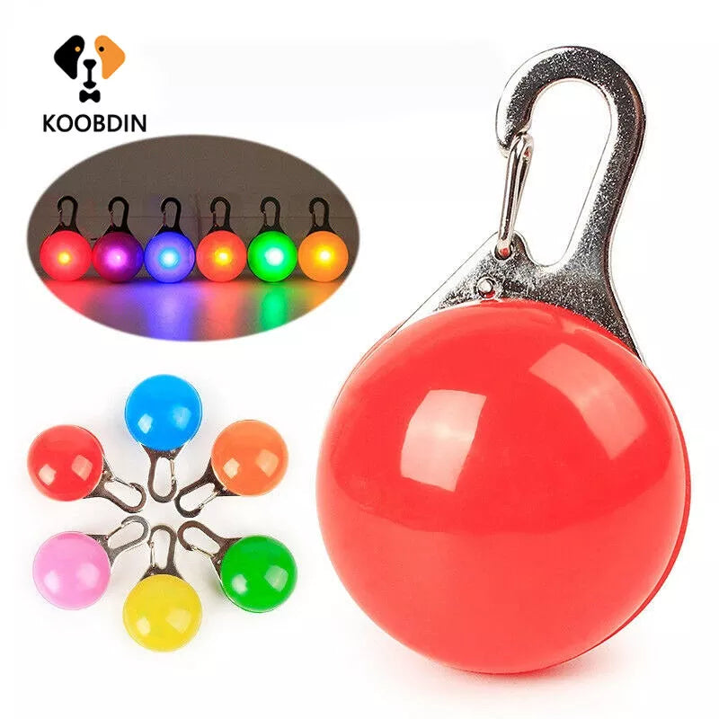 LED Colorful Safety Lights For Pets, Hiking Or Biking.