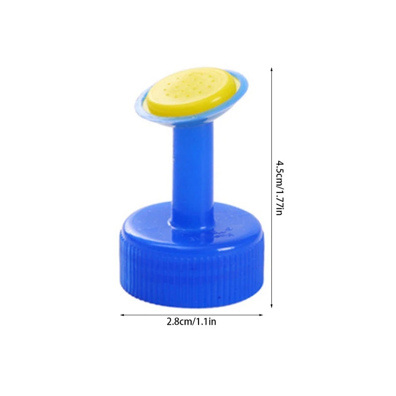 Plant Watering Spray-Head Attachment That Fits Soft Drink Bottles.