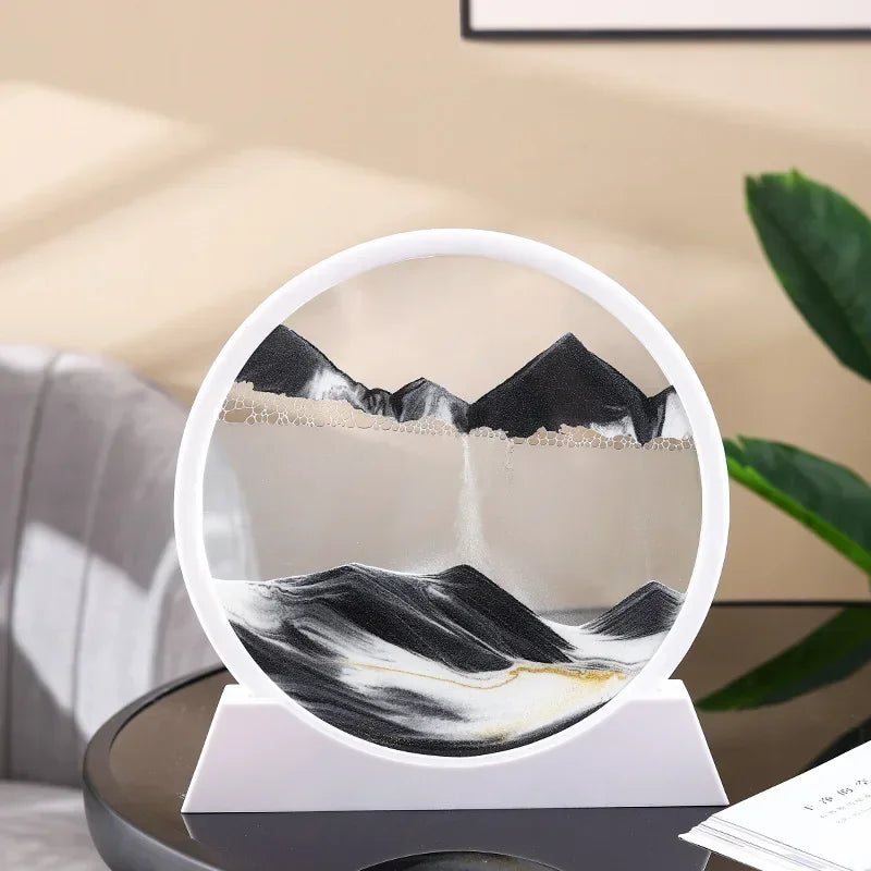 3D Dynamic Liquid Flowing Sand Art Frame