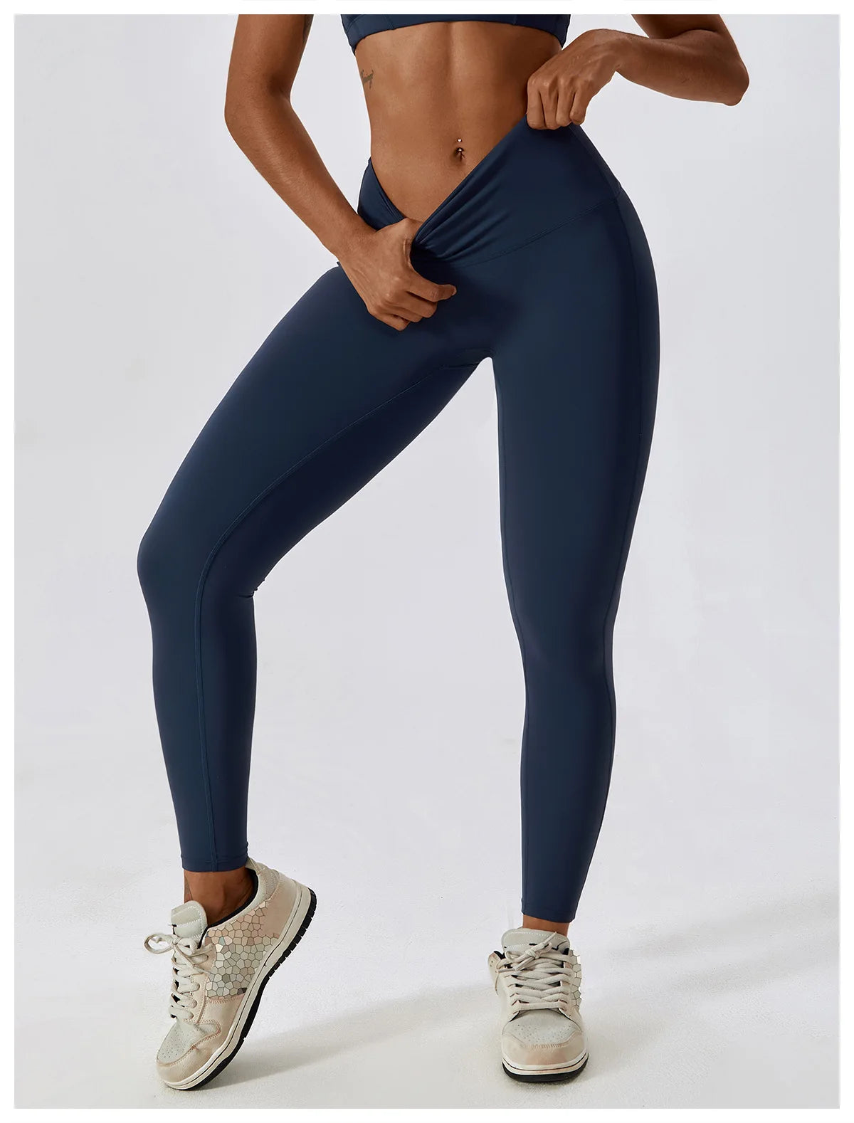 Women High Waist Seamless Push Up Fitness Leggings