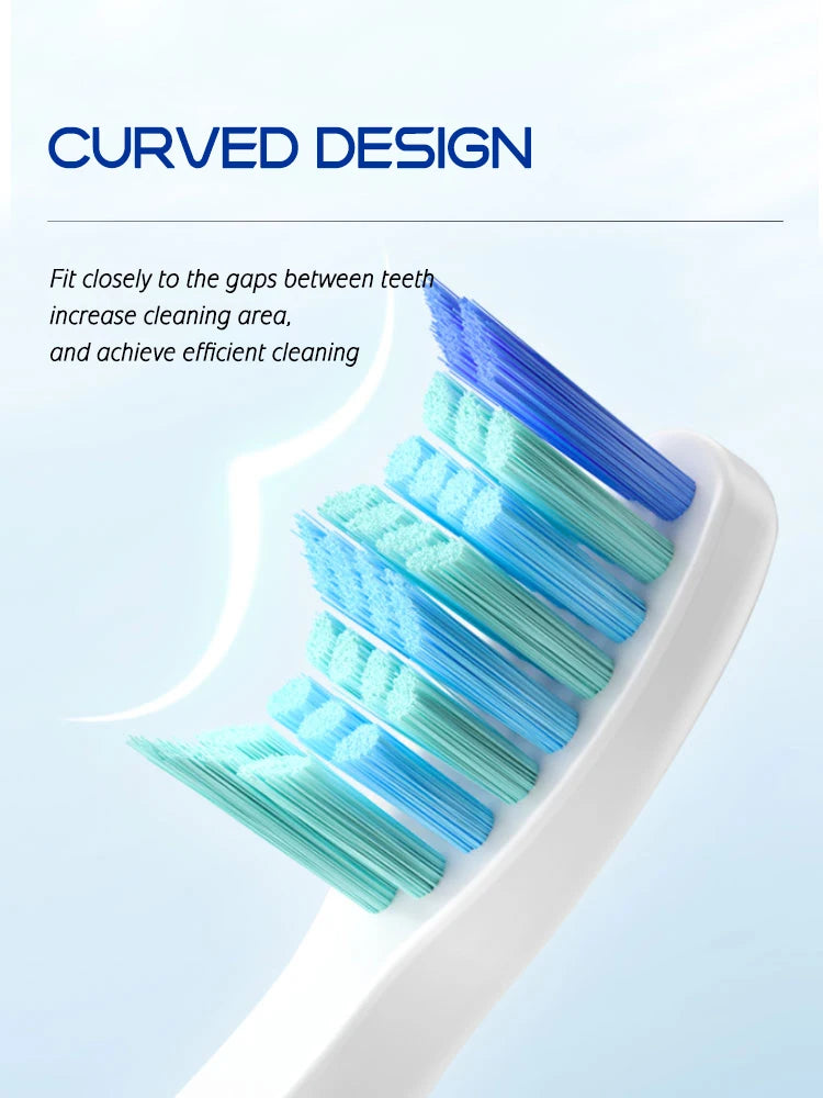 Replacement Brush Heads for Seago Electric Toothbrushes E1-9/SG2303/SG575
