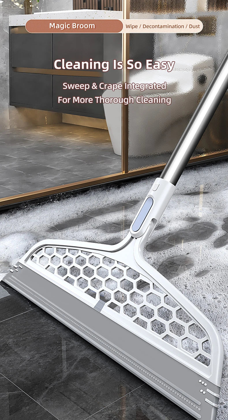 Magic Silicone Squeegee Broom For Household Cleaning