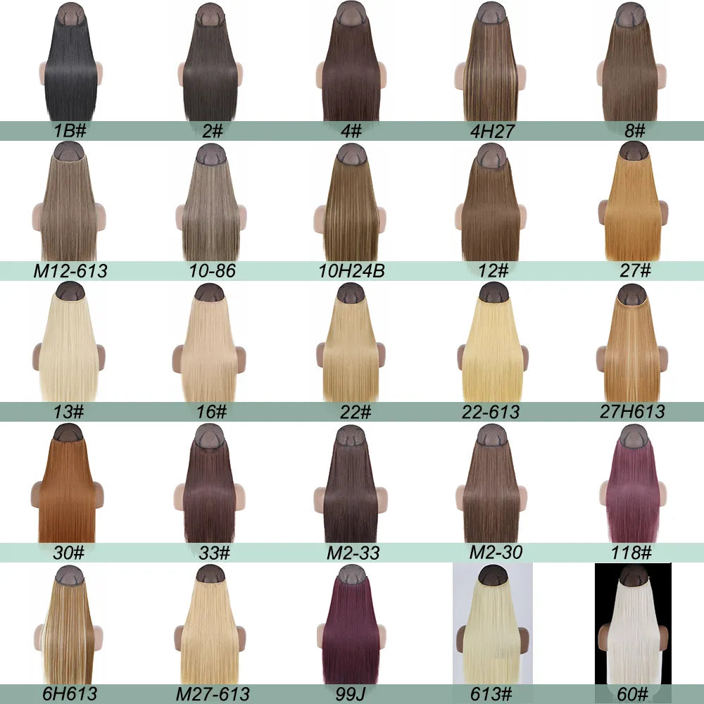 Synthetic Hair Extensions.