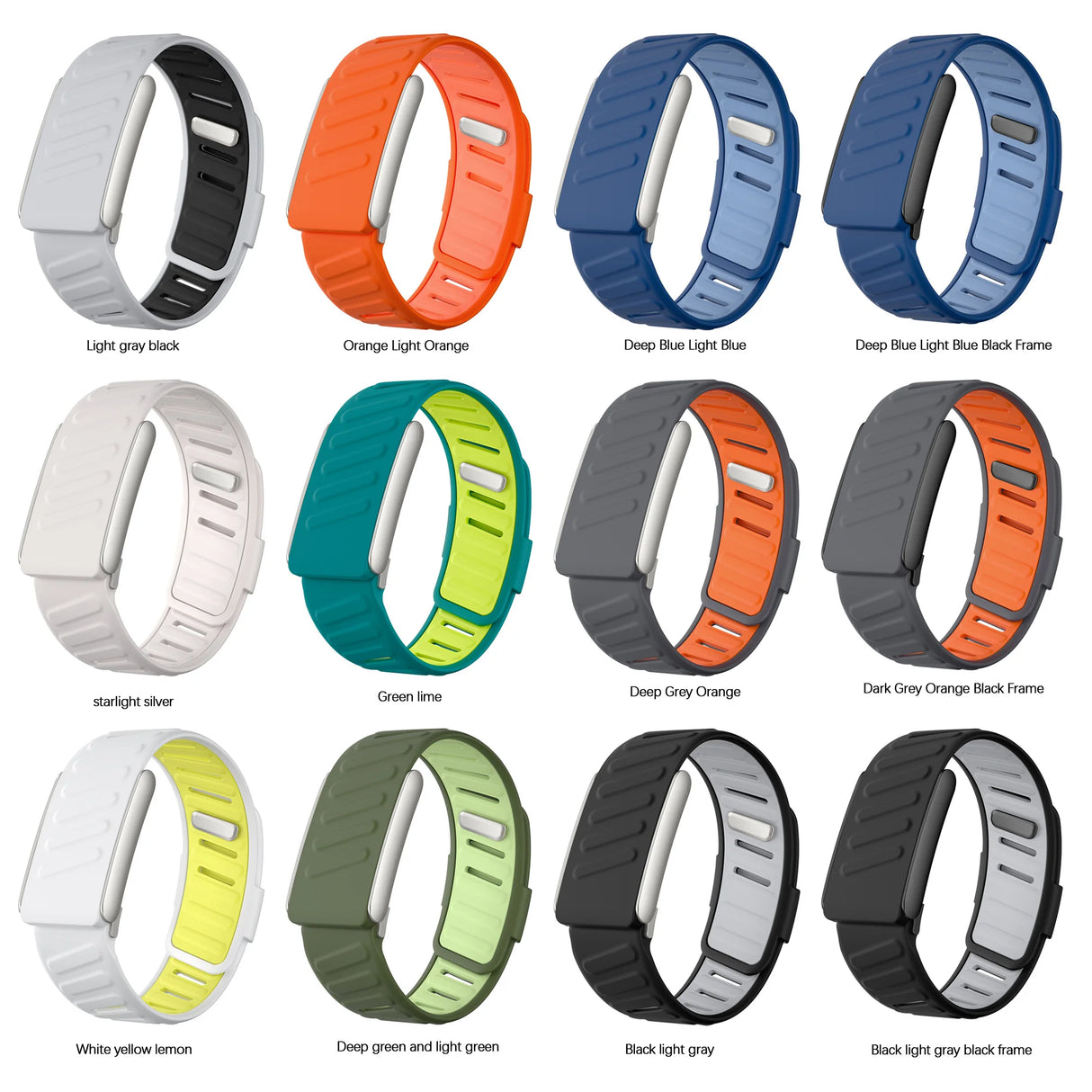 WHOOP Adjustable Silicone Waterproof, Sweatproof Sport Flex Wrist Band For 5.0