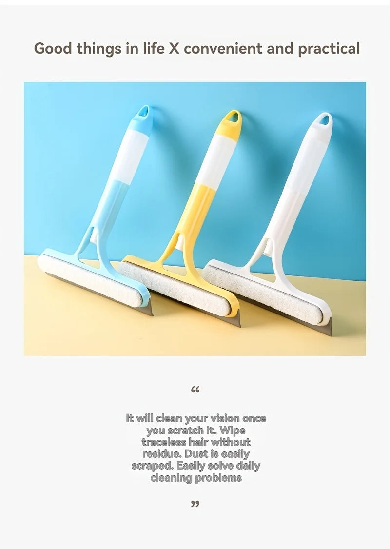 3-in-1 Water Wiper Squeegee For Shower and Glass Surfaces
