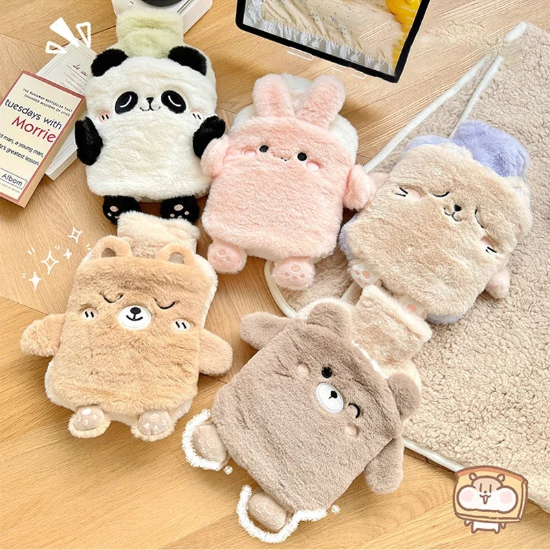 Plush Hot Water Bottle Cover