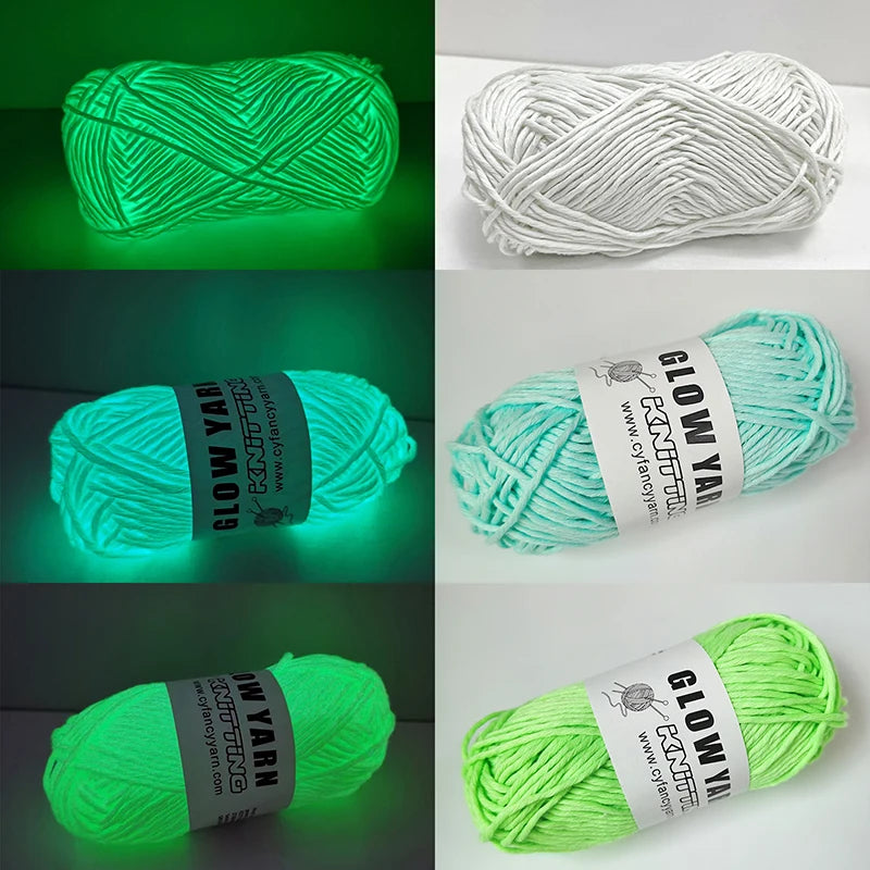 53M Long Polyester Luminous Yarn